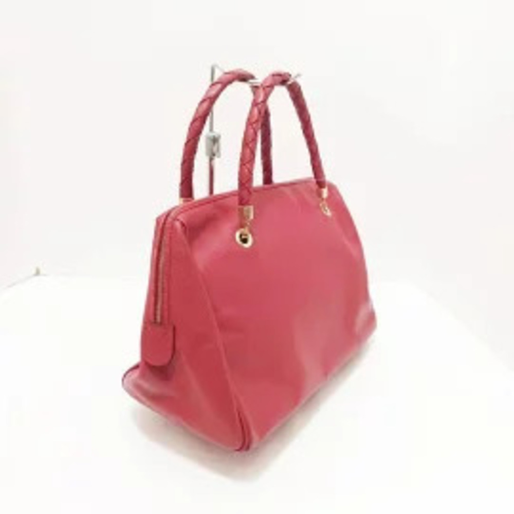 Bottega Veneta Handbag Red Leather